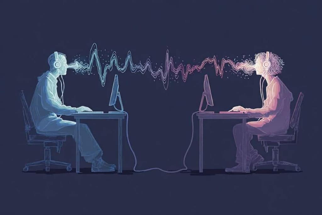 Brains Sync Up When People Collaborate brains sync up when people collaborate