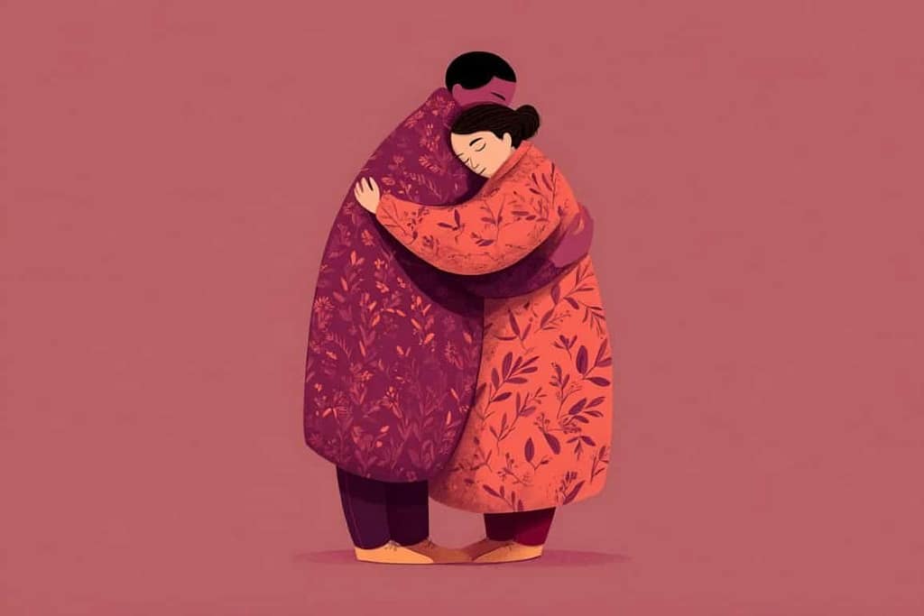 Warmth and Hugging Strengthen the Feeling of Being You warmth and hugging strengthen the feeling of being you