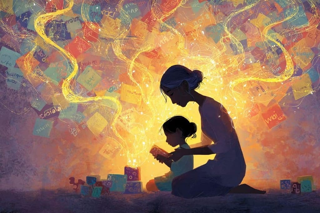 Mother-Child Brainwave Syncing Defeats the Language Barrier mother child brainwave syncing defeats the language barrier