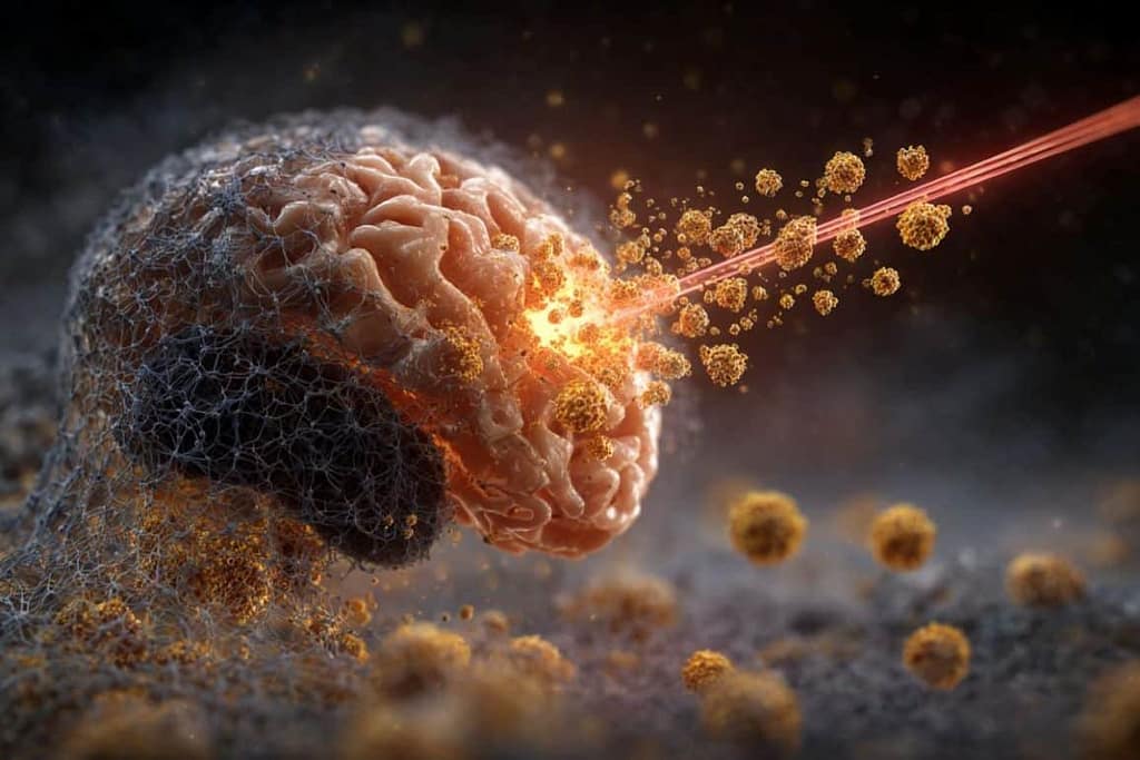 Laser Heat Unlocks Immunotherapy for Brain Cancer laser heat unlocks immunotherapy for brain cancer