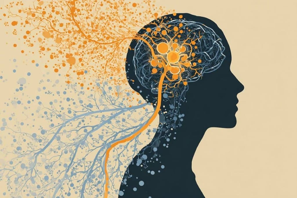 Brain Switch for Action and Stress Identified brain switch for action and stress identified